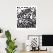 Anthropocene II - Winterdag in het noorden van Kaz Poster (Thuiskantoor)
