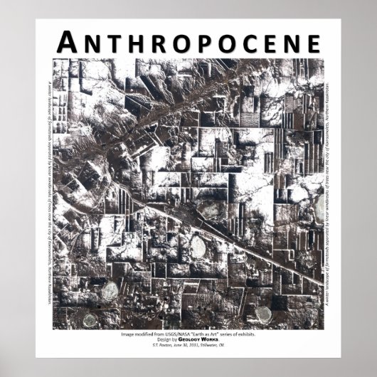 Anthropocene II - Winterdag in het noorden van Kaz Poster (Voorkant)