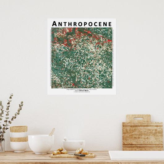 Anthropocene IV - Garden City Kansas Poster (Keuken)