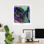 Anthropocene V - Parana River Delta, Argentinië Poster (Thuiskantoor)