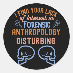 Anthropologie Spreuken, Anthropologie Student Ronde Sticker