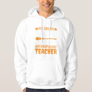 Anthropologiedocent Gebroken Bezem Halloween-ontwe Hoodie