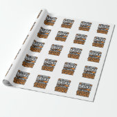 Anthropologiedocent Halloween Bezem Gebroken Cadeaupapier (Uitgerold)
