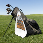 Anthropologiedocent Halloween Bezem Gebroken Golfhanddoek (Groen)