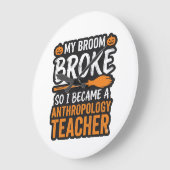 Anthropologiedocent Halloween Bezem Gebroken Grote Klok (Hoek)