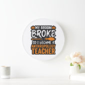 Anthropologiedocent Halloween Bezem Gebroken Grote Klok (Huis)