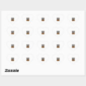 Anthropologiedocent Halloween Bezem Gebroken Hart Sticker (Vel)