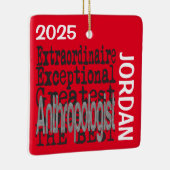 Anthropologist Extraordinaire CUSTOM Keramisch Ornament (Rechts)