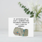 ANTHROPOLOGY-cadeaus t-shirts Briefkaart (Staand voorkant)