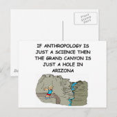 ANTHROPOLOGY-cadeaus t-shirts Briefkaart (Voorkant / Achterkant)