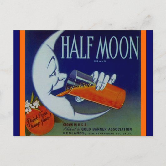  Anthropomorfe Half Moon Briefkaarten PC (Voorkant)