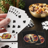 Anthropomorfe Wasbeer Privé-detective Pokerkaarten (Insitu)