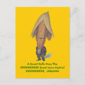ANTHROPOMORFISCHE ~ ANTIEK CORN MAN Afbeelding~ BR Briefkaart (Voorkant)