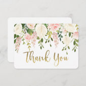 Anthurium bedankt je kaart (Voorkant / Achterkant)