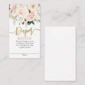 Anthurium bloemenluier Raffle Informatiekaartje (Voorkant / Achterkant)