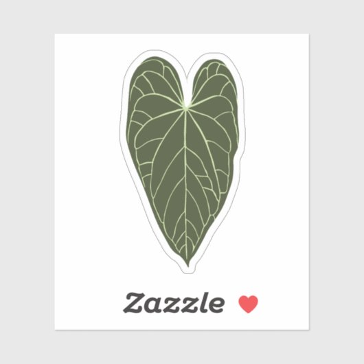 Anthurium crystallinum sticker (Vel)