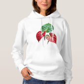 anthurium floral art hoodie (Voorkant)