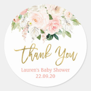 Anthurium floral ronde sticker