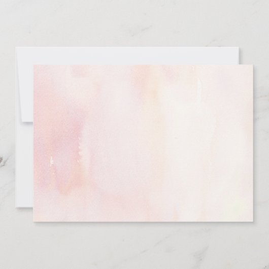 Anthurium Pampas Gras Bloemen Doop Foto Kaart (Achterkant)