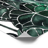 Anthurium Plant Leaf Poster (Hoek)