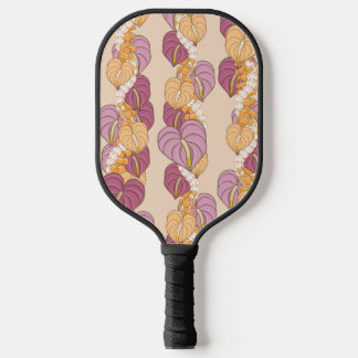 Anthurium Puakenikeni Lei Pickleball Paddle