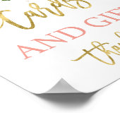 Anthurium waterverf floral cards en cadeaubord poster (Hoek)