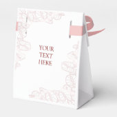 Anthurium Wedding Gift Box Bedankdoosjes (Achterkant)