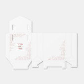 Anthurium Wedding Gift Box Bedankdoosjes (Uitgevouwen)