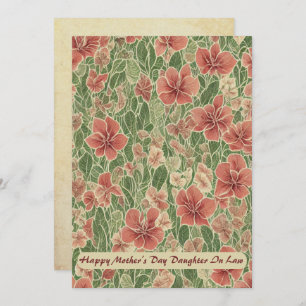 Anthuriumbloemen Happy Moederdag Aankondiging