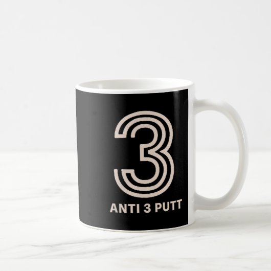 Anti 3 Putt Koffiemok (Rechts)