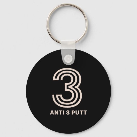 Anti 3 Putt Sleutelhanger (Voorkant)