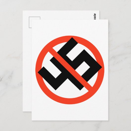 ANTI 45 BRIEFKAART (Voorkant / Achterkant)