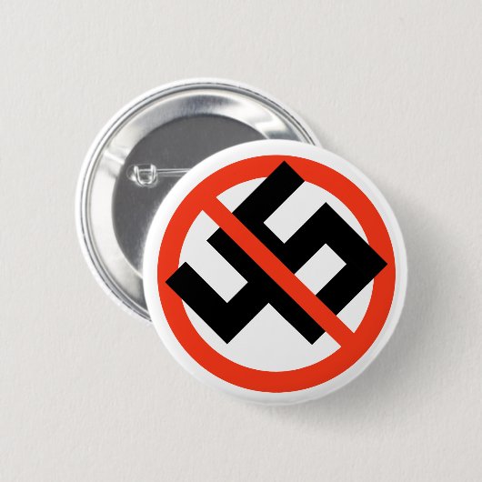 ANTI 45 RONDE BUTTON 5,7 CM (Voorkant /achterkant)