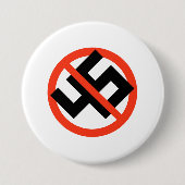 ANTI 45 RONDE BUTTON 7,6 CM (Voorkant)
