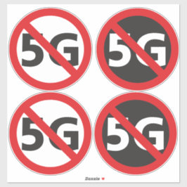Anti-5G vinyl sticker