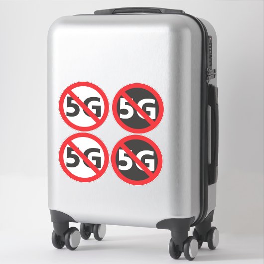 Anti-5G vinyl sticker (Koffer)