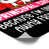 Anti 6-7 Santa Principal Crew Funny Santa Saying C Poster (Hoek)