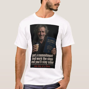 Anti AA Eén Dag Op Een Keer Funny T-Shirt