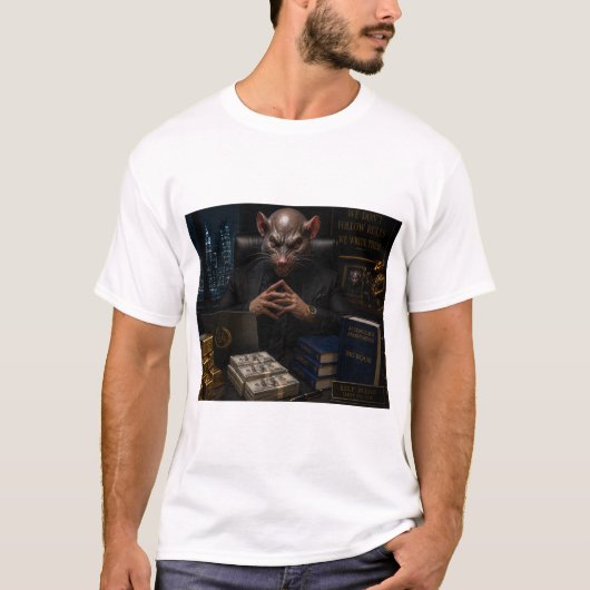 Anti AA Zelfgemaakte Rat Basic T-Shirt (Voorkant)
