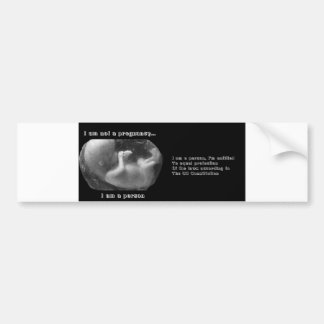 Anti-abortie bumpersticker