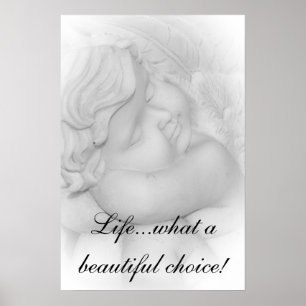 Anti-abortus engelposter poster