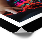 Anti-Abortus Prachtige Spaanse Baby Meisje Poster (Hoek)