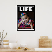 Anti-Abortus Prachtige Spaanse Baby Meisje Poster (Keuken)