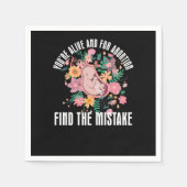 Anti Abortus Pro Leven Kies het Leven Servet (Voorkant)