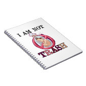 Anti abortus ProLife Choice Stop ongeboren levens Notitieboek (Rechterzijde)