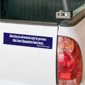 Anti-abortusBumpersticker Bumpersticker (Op Truck)