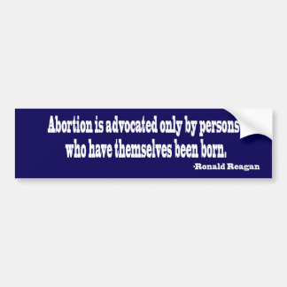 Anti-abortusBumpersticker Bumpersticker