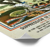 Anti-Absinthe Propaganda Poster (Hoek)