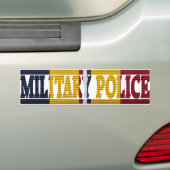 Anti-actiestroom MILITAIRE POLITIEK ticker Bumpersticker (Op auto)