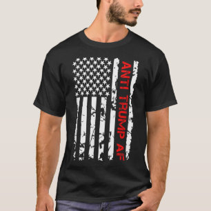 Anti-Af Trump, beschuldig Trump T-shirt